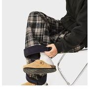 【予約226880】大きいサイズ秋冬 韓国 カレッジ風 新しいデザイン カジュアル パンツ M ~4L裏起毛