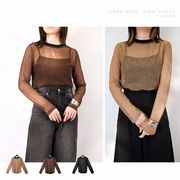 【2026新作】コードメッシュ　ロングスリーブ　Tシャツ(33147)