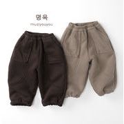 【2025秋冬新作】雑貨 韓国風 子供服 パンツ 裹起毛 キッズ 保温 ロングパンツ