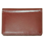 栃木レザー名刺入ワイン