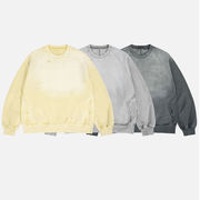 メンズ ビンテージ風 トレーナー 男女兼用 ストリート系 トップス 秋冬 2025新作★全3色