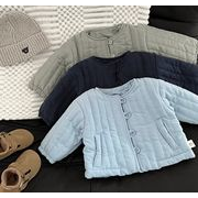 新品ins冬  暖かい服 防寒 韓国風子供服  アウター中綿コート  73-110cm