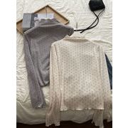 2026秋冬新作 レディース 女 長袖 花柄 Tシャツ トップス インナー