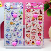 XLT 新入荷★DIY手作★手帳用 貼り付け★粘着シール★立体キャラクターシール★ ピースステッカー