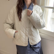 今季マストバイ   気質   おしゃれ  クルーネック  シングルボタン  コート