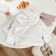 2025秋冬※ベースレイヤー シャツ ホワイト 女の子