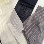 ストッキング ラメ入り 縦ストライプ シアー タイツ 光沢 セクシー ギャル クラブ