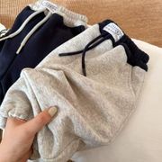 2026新作 韓国子供服 子供服 ベビー服 キッズ服 男女兼用 厚手のズボン 90~150CM 2色