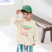 2026春秋子供服 可愛い トレーナー 韓国風 パーカー ガールズ服 防寒 温かい ベビー服 キッズ服 [90~130cm]