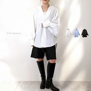 【2026新作】T/C/Puブロード　スキッパー　チュニックブラウス(33178)