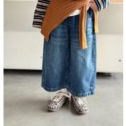 2026春新作　MXW　子供服　デニムズボン★7分丈★90cm～150cm★