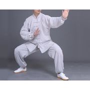 太極拳 練習 運動 太極拳スーツ 太極服 武術服 トレーニングスーツ 学校パフォーマンス服 朝トレーニング服