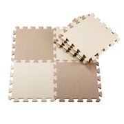 シービージャパン やわらかジョイントマット ポルト 30cm 8枚組 モンブラン