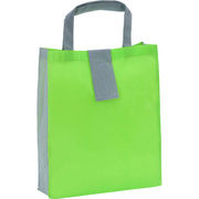 たためるツインカラートート（タテ） 6443 グリーン