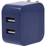 2ポート USBアダプター（3.4A） 0046-01 ネイビー