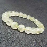 ブラジル産 天然石 レモンクォーツ 硫黄水晶 ブレスレット 約9mm 《SION 天然石 パワーストーン》