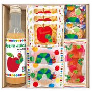 はらぺこあおむし　アップルジュース&しっとりドーナツ スイーツセット