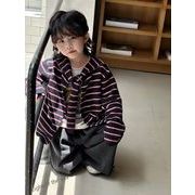 2026新作 韓国子供服 ベビー服  キッズ男の子ニットトップス+ショール 2点セット 90cm-150cm