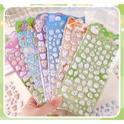 2026新入荷3Dシール 手帳素材 手帳DIY  手帳シール ステッカー 立体シール 装飾シール スマホケース