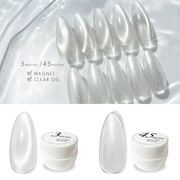 ネイル 【 3ミクロン 45ミクロン クリアマグネット ジェル】 ネイル ネイル ネイル ネイル ネイル