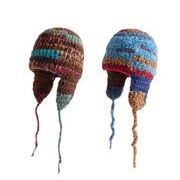 2024秋冬新作★レディース ニット帽★帽子★防寒 保温 暖かい★ハット★男女兼用 2色