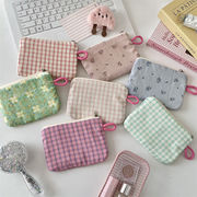 携帯用ポーチ 口紅・小物収納 旅行用クリアバッグ  7色