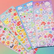 3Dステッカー 手作りDIY 子供おもちゃ 可愛いシール 立体ステッカー 粘着シールLF