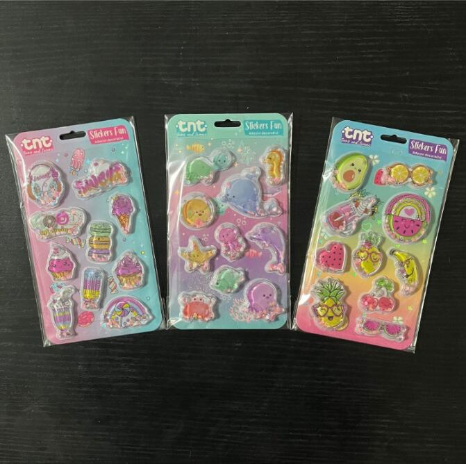 人気新品 　創意  DIY手作り   水シール　装飾シール　ステッカー 　粘着シール   3D