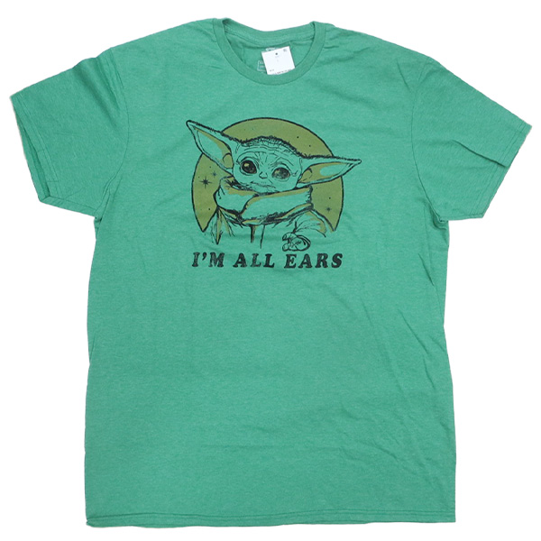Tシャツ  Star Wars All Ears The Child aka Baby Yoda 【スターウォーズ】