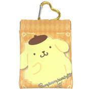 サンリオ クリア 窓 付き ばね口 パスケース S フェイバリット ポムポムプリン【小ロット販売】