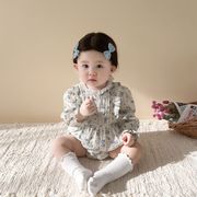 2026新作 韓国風 子供服  ベビー服  キッズ 女の子  長袖  連体服  66cm-90cm