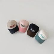 2026春秋新入荷 韓国風 子供帽子 男女兼用 キッズベースボールキャップ 日除けキャップ 6色
