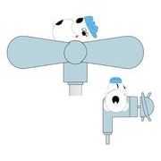 ピーナッツ コネクタ付きミニクールファン(USB Type-C)オラフ SNGG-146C