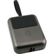 エバパワーブライト パワーチャージャーＰＤ－３５ 10000ｍＡｈ グレー SYHPD-35-G