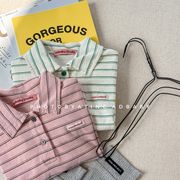 2026 春夏新作 新品 ★ 韓国風 子供服★無地Tシャツ 80-130cm