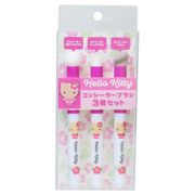 【コスメ雑貨】ハローキティ コンシーラーブラシ3種セット ハイビスカス