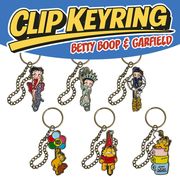 キーリング クリップ ガーフィールド ベティ GARFIELD BETTY キーホルダー キーチェーン