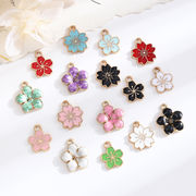 金属チャーム サクラ さくら 花 フラワー アクセサリーパーツ ポーチ マスクチャーム 和風 ハンドメイド