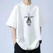 2026春夏メンズ服 シンプル おしゃれ Ｔシャツ 韓国風 トップス ゆったり インナーシャツ[M~5XL]