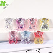 熊 アクセサリーパーツ デコパーツ 髪飾り ペンダント ハンドメイド スマホケース美容 可愛い