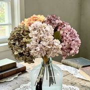 5色展開・ドライ風 あじさい造花 フェイクフラワー インテリア 44cm