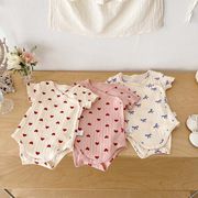 2026★夏新作★韓国風ベビー服★ロンパース★66cm～90cm 3色