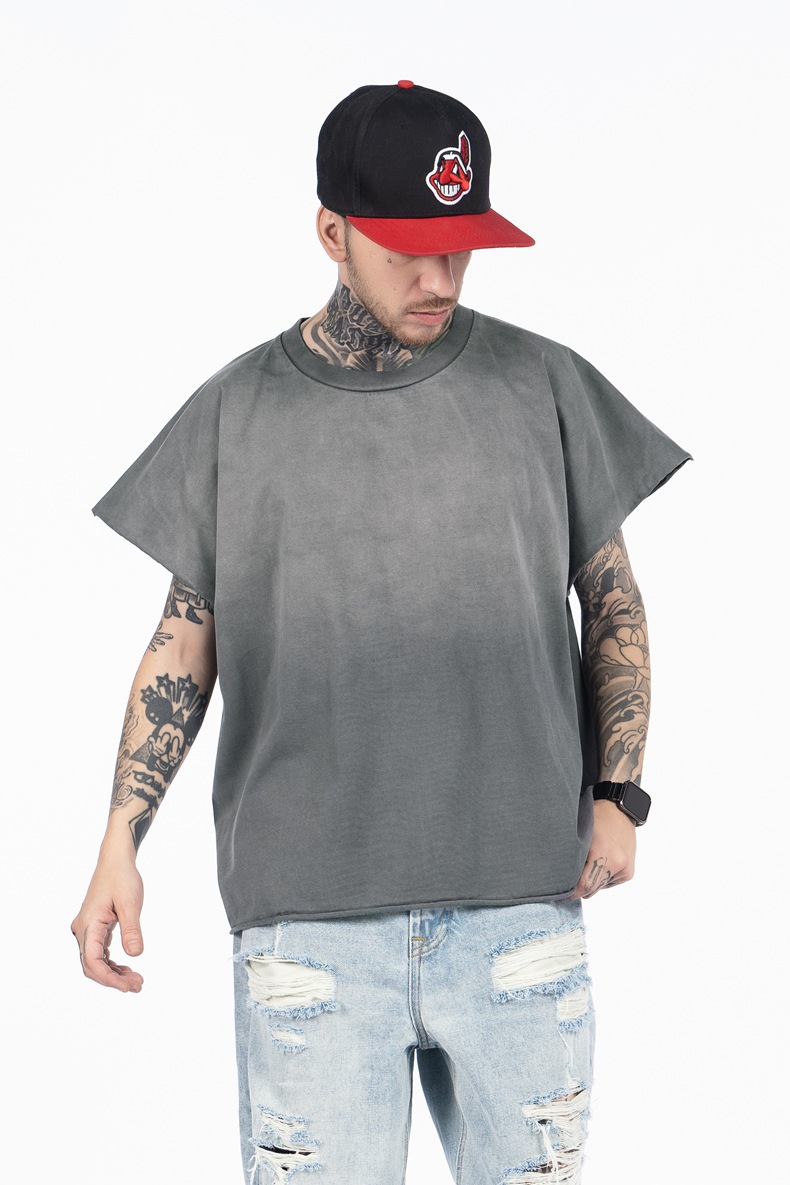 メンズ ビンテージ風 タンクトップ 男女兼用 ストリート系 トップス 春夏 2026新作★