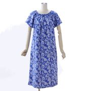 ★新着！★  サマードレス Aライン / bluesky 涼しくゆったり  ～バリ島より