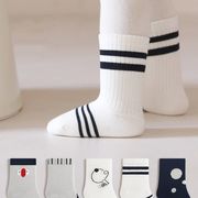 【SOCKS】カートゥーン柄ソックス 5ペアセット