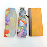 【日本製】【雨傘】【折りたたみ傘】超軽量・超短・極薄生地転写プリント・ポケッタブル日本製ミニ折畳傘