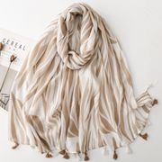 【2026新作】花柄デザインニットソーマフラー柔らかいファッションおしゃれ