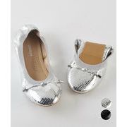 【日本倉庫即納】 リボンパンプスレディース バレエパンプス