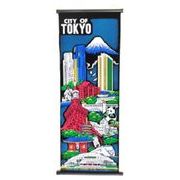 日本製 made in japan 掛軸中 TokyoCity V0011-16