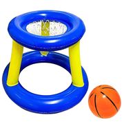 プールでバスケット ゴール ボールセット 2点セット プール玩具 浮かぶバスケ ウォーターバスケット
